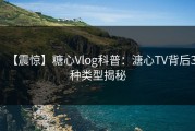 【震惊】糖心Vlog科普：溏心TV背后3种类型揭秘