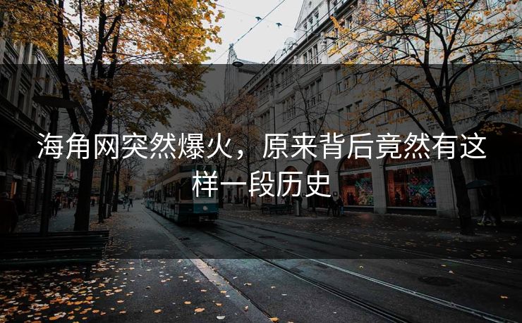 海角网突然爆火，原来背后竟然有这样一段历史