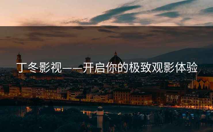 丁冬影视——开启你的极致观影体验